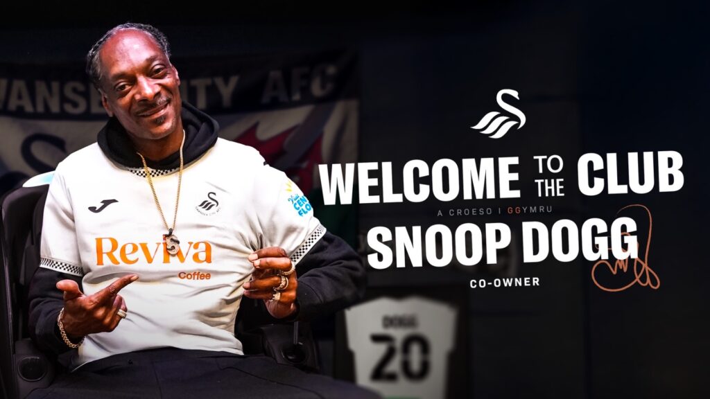 Snoop Dogg Joins Swansea City as Co-Owner in Exciting Partnership
